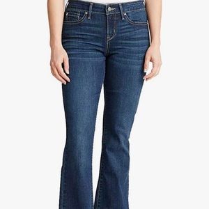 Levi Midrise Boot Cut Jeans